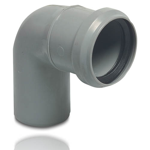 PP Bogen 87&deg; - ABWASSER&nbsp; HT GRAU -