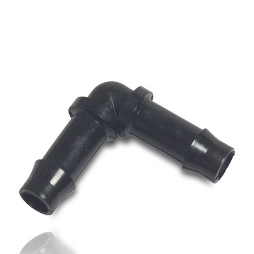 Schlauchverbinder nur f&uuml;r Wasser - Winkel 90&deg;, schwarz