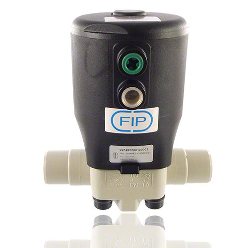 PP 2/2-Wege-Membranventil, pneumatische Ausf&uuml;hrung