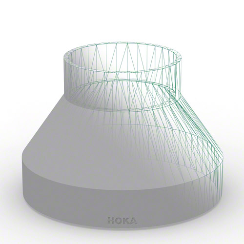 PE  Reduzierung mit Muffen